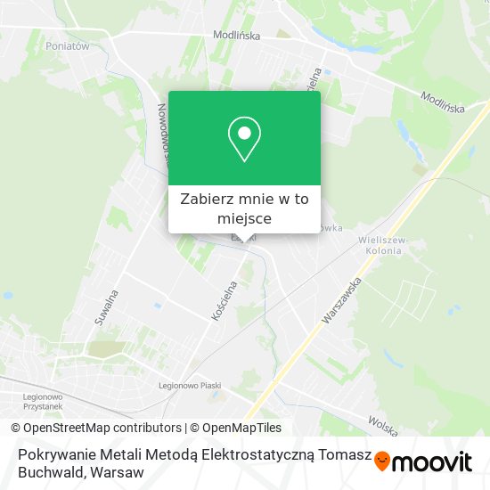 Mapa Pokrywanie Metali Metodą Elektrostatyczną Tomasz Buchwald