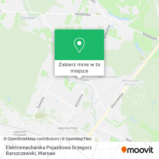 Mapa Elektromechanika Pojazdowa Grzegorz Barszczewski