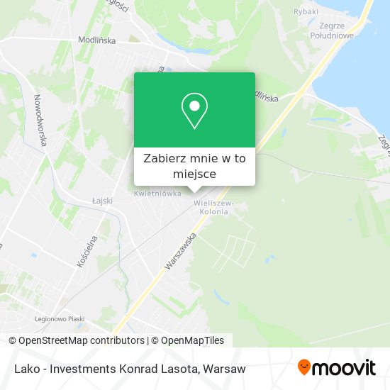 Mapa Lako - Investments Konrad Lasota