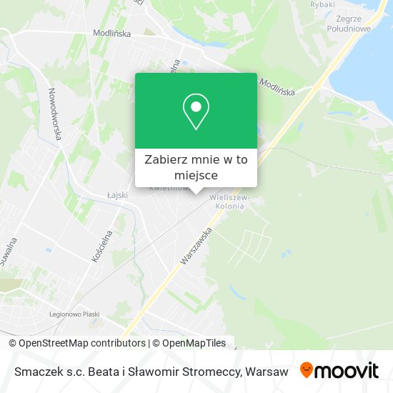 Mapa Smaczek s.c. Beata i Sławomir Stromeccy