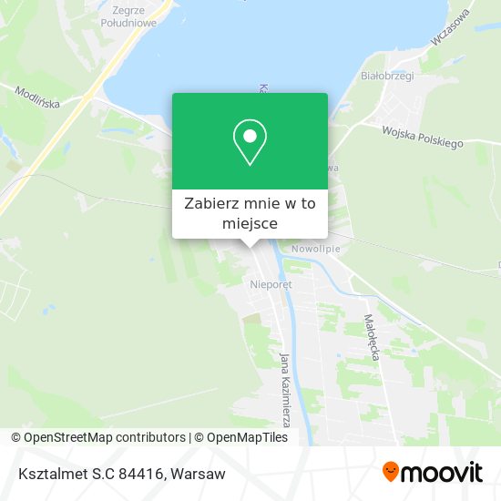 Mapa Ksztalmet S.C 84416