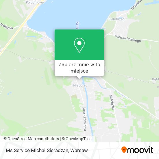 Mapa Ms Service Michał Sieradzan