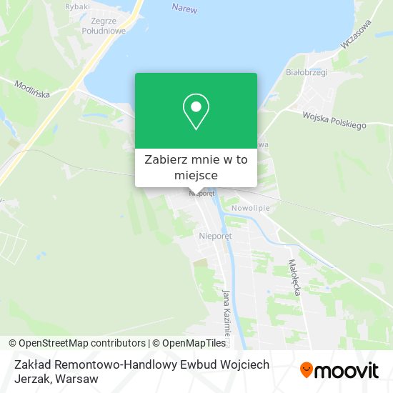 Mapa Zakład Remontowo-Handlowy Ewbud Wojciech Jerzak