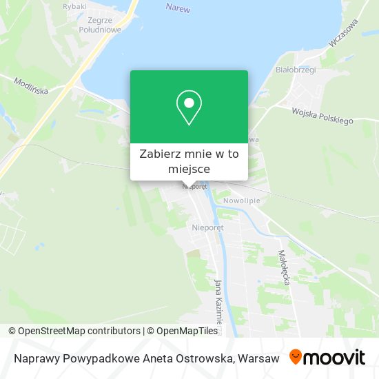 Mapa Naprawy Powypadkowe Aneta Ostrowska