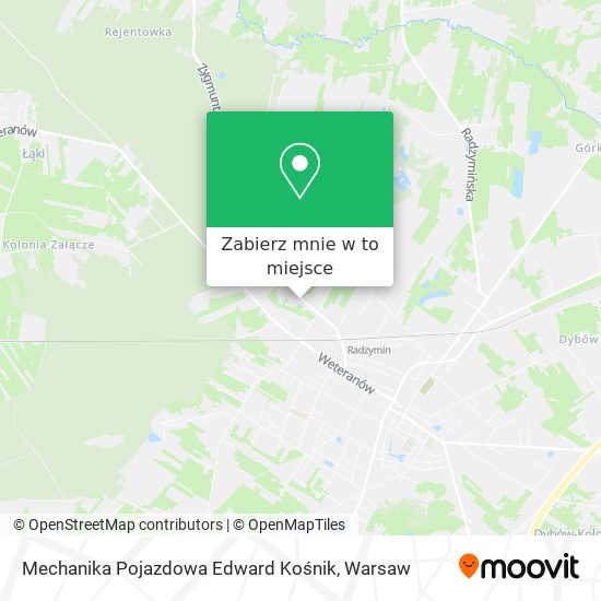 Mapa Mechanika Pojazdowa Edward Kośnik