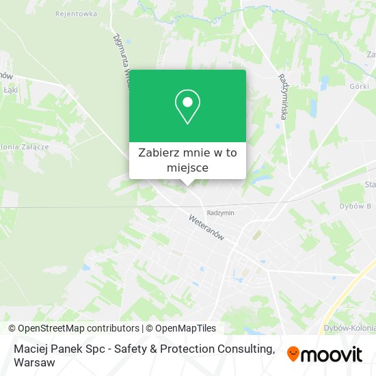 Mapa Maciej Panek Spc - Safety & Protection Consulting