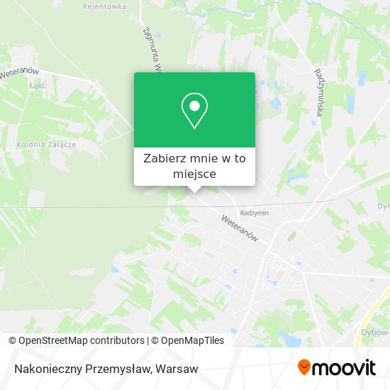 Mapa Nakonieczny Przemysław