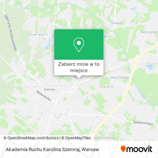 Mapa Akademia Ruchu Karolina Szemraj