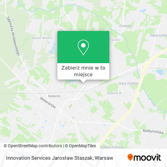 Mapa Innovation Services Jarosław Staszak