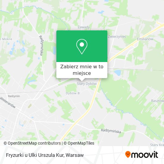 Mapa Fryzurki u Ulki Urszula Kur