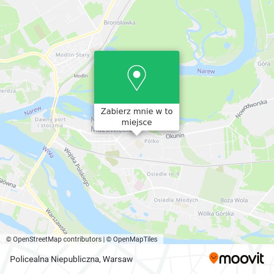 Mapa Policealna Niepubliczna