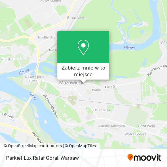 Mapa Parkiet Lux Rafał Góral