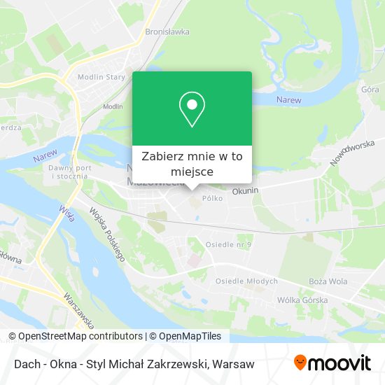 Mapa Dach - Okna - Styl Michał Zakrzewski