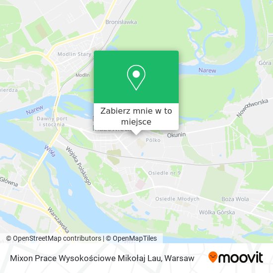 Mapa Mixon Prace Wysokościowe Mikołaj Lau