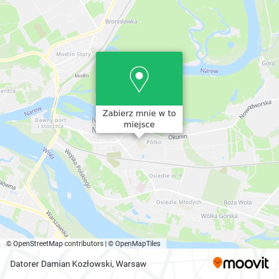 Mapa Datorer Damian Kozłowski