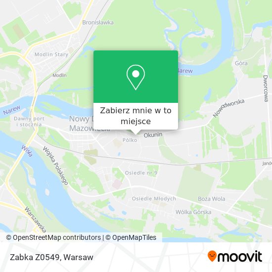 Mapa Zabka Z0549