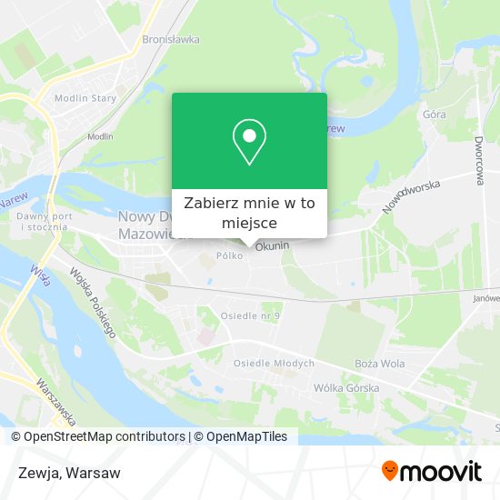 Mapa Zewja