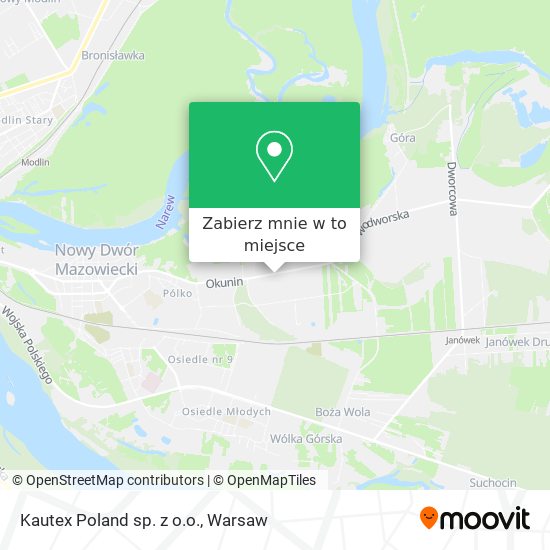 Mapa Kautex Poland sp. z o.o.