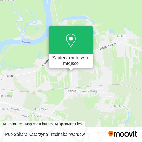 Mapa Pub Sahara Katarzyna Trzcińska