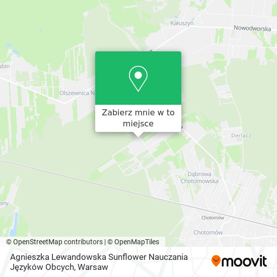 Mapa Agnieszka Lewandowska Sunflower Nauczania Języków Obcych