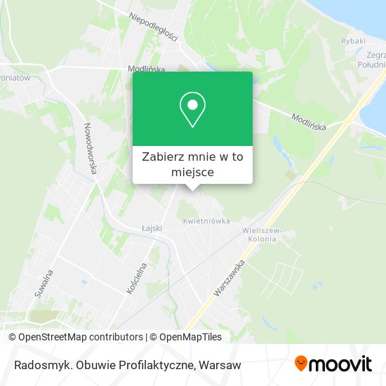 Mapa Radosmyk. Obuwie Profilaktyczne