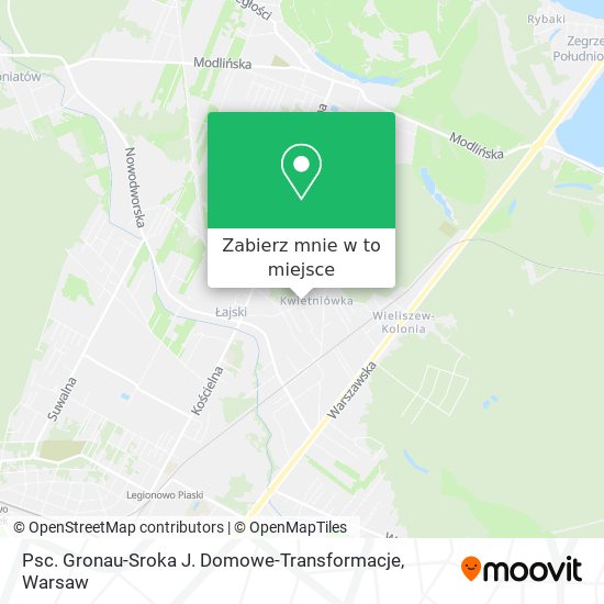 Mapa Psc. Gronau-Sroka J. Domowe-Transformacje