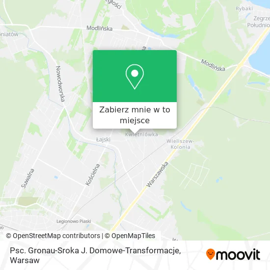 Mapa Psc. Gronau-Sroka J. Domowe-Transformacje