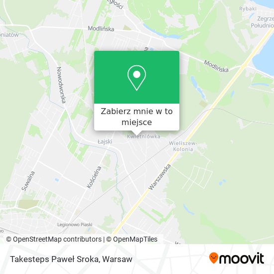 Mapa Takesteps Paweł Sroka