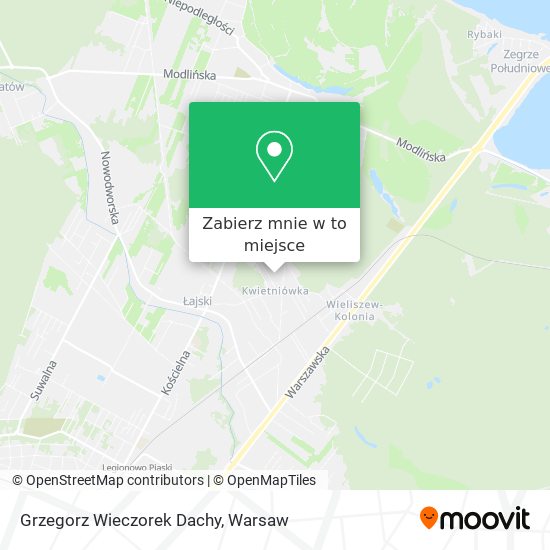 Mapa Grzegorz Wieczorek Dachy