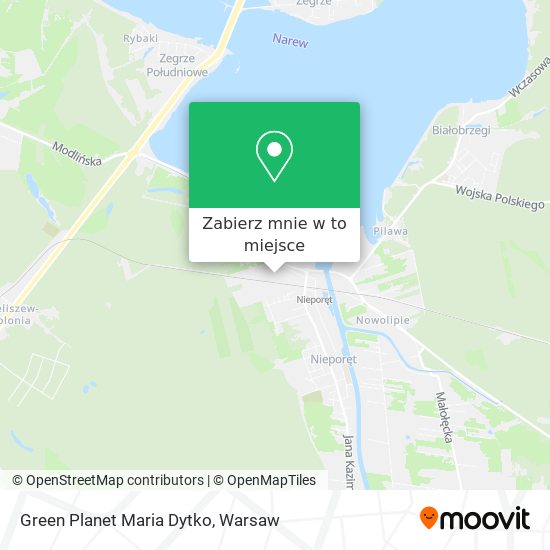 Mapa Green Planet Maria Dytko