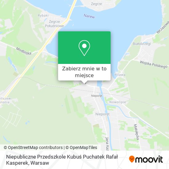 Mapa Niepubliczne Przedszkole Kubuś Puchatek Rafał Kasperek