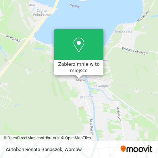 Mapa Autoban Renata Banaszek