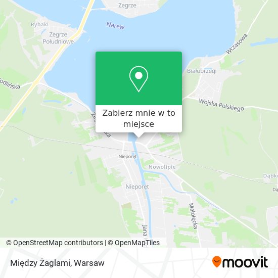 Mapa Między Żaglami