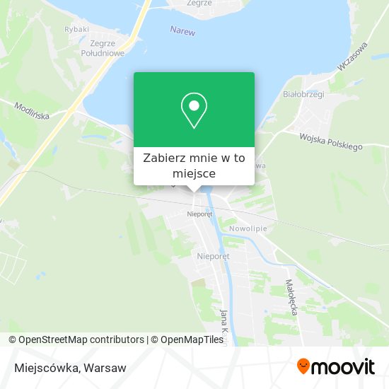 Mapa Miejscówka