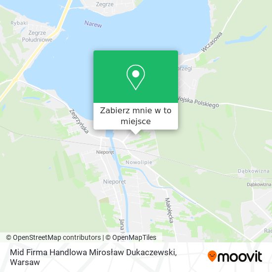 Mapa Mid Firma Handlowa Mirosław Dukaczewski