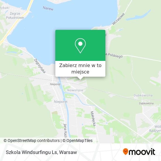 Mapa Szkola Windsurfingu Ls