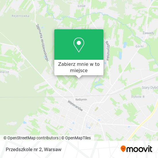 Mapa Przedszkole nr 2