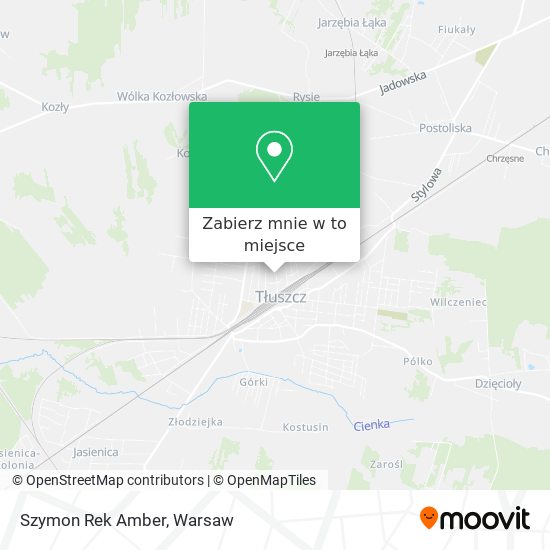 Mapa Szymon Rek Amber