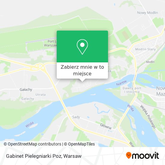 Mapa Gabinet Pielegniarki Poz