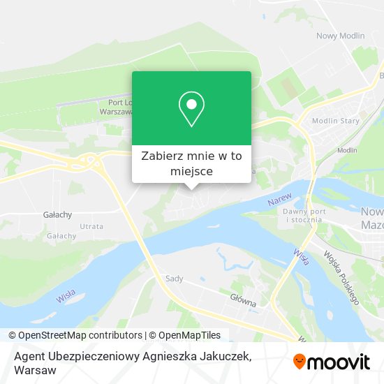 Mapa Agent Ubezpieczeniowy Agnieszka Jakuczek