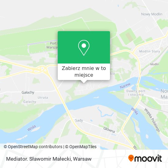 Mapa Mediator. Sławomir Małecki