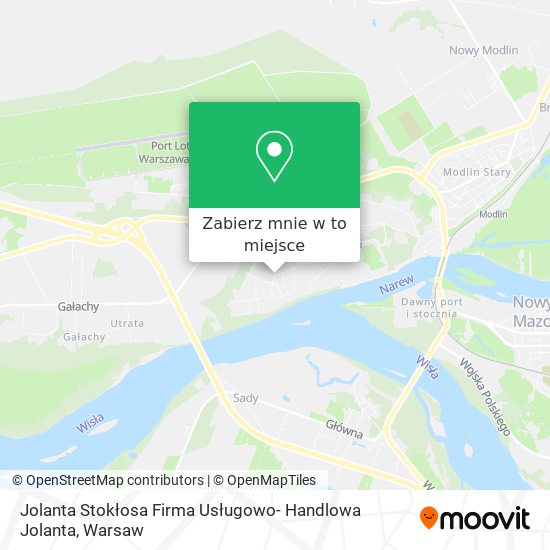 Mapa Jolanta Stokłosa Firma Usługowo- Handlowa Jolanta