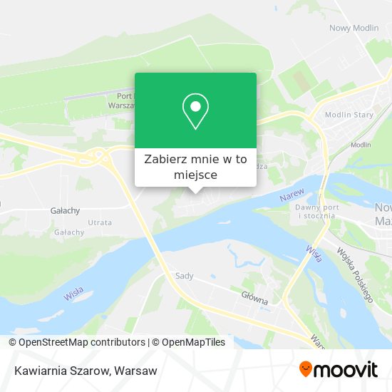 Mapa Kawiarnia Szarow