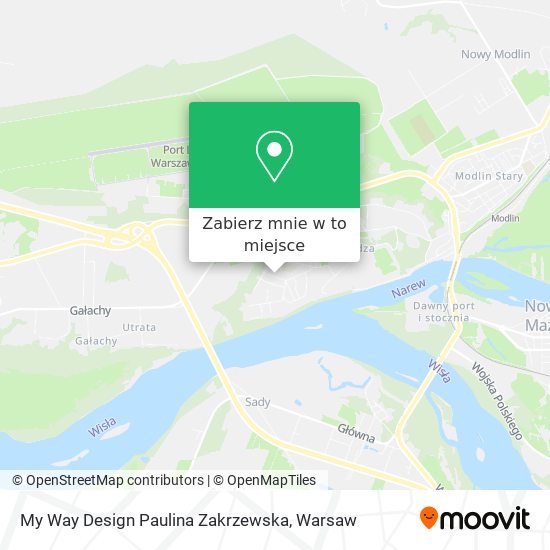 Mapa My Way Design Paulina Zakrzewska