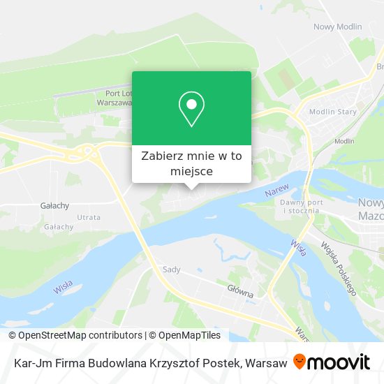 Mapa Kar-Jm Firma Budowlana Krzysztof Postek