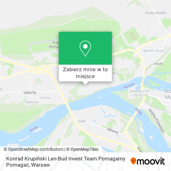 Mapa Konrad Krupiński Len-Bud Invest Team Pomagamy Pomagać