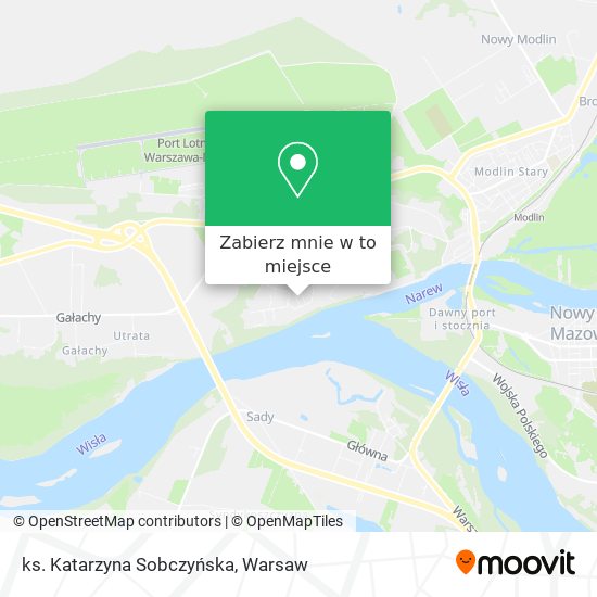 Mapa ks. Katarzyna Sobczyńska