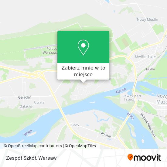 Mapa Zespół Szkół