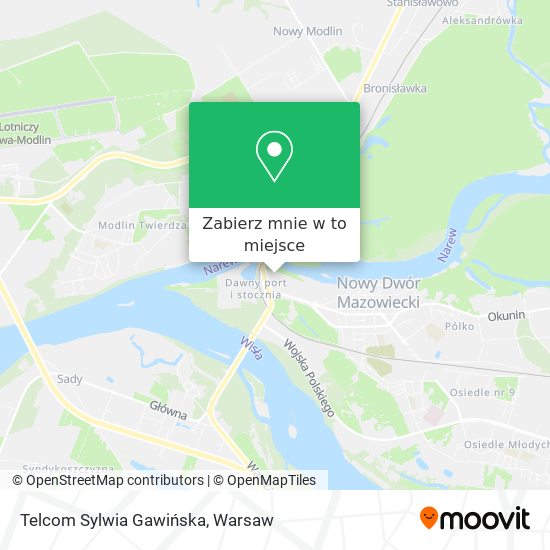 Mapa Telcom Sylwia Gawińska