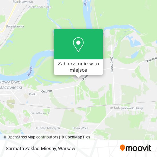 Mapa Sarmata Zaklad Miesny